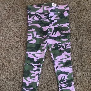 Justice camp leggings